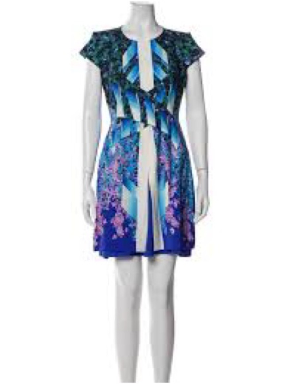 NWOT Silk Peter Pilotto Designer xSmall Dress